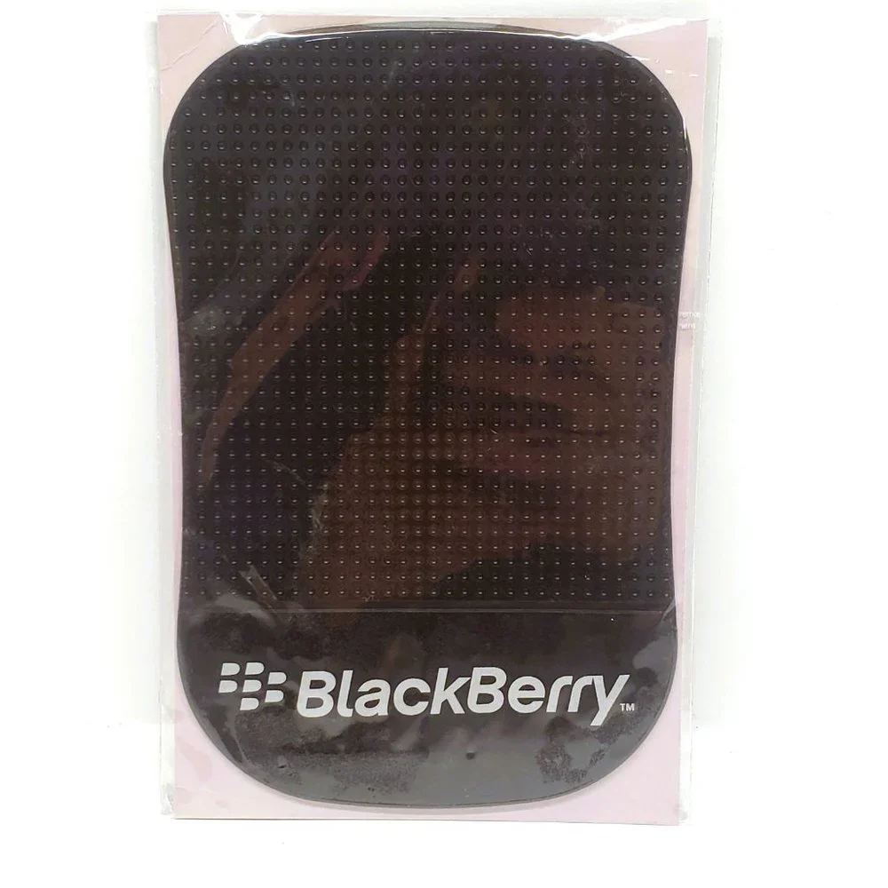 Blackberry Logo Jelly Cell Mate Car Dash Cell Phone Holder New Old Stock